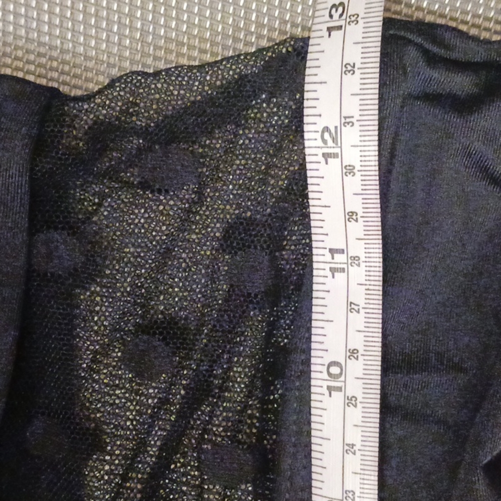 Polka Dot Mesh Ruffle Swimsuit - Picture 11 of 12